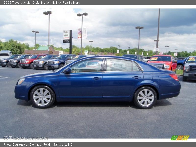 Indigo Ink Blue Pearl / Ivory 2005 Toyota Avalon XLS