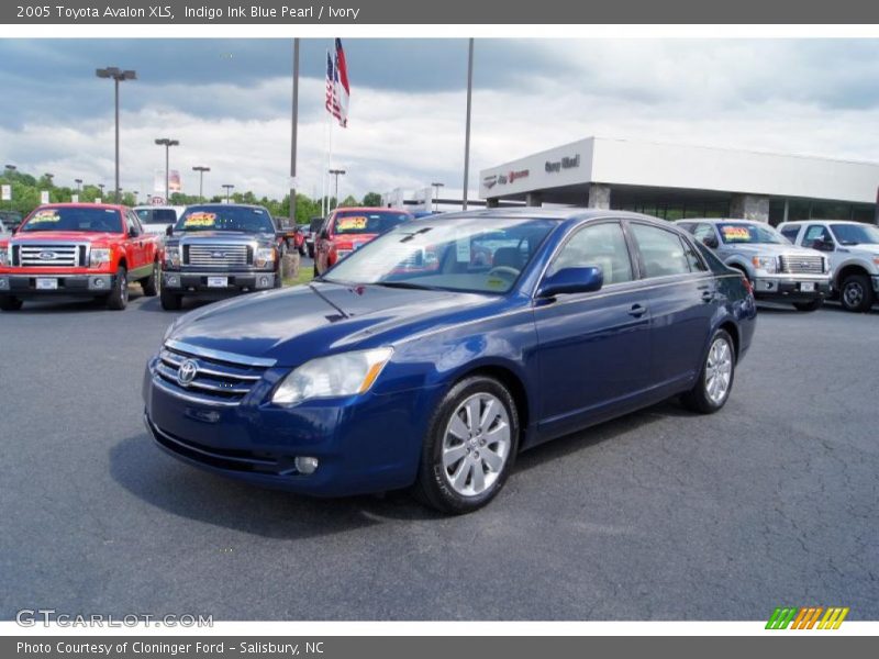Indigo Ink Blue Pearl / Ivory 2005 Toyota Avalon XLS