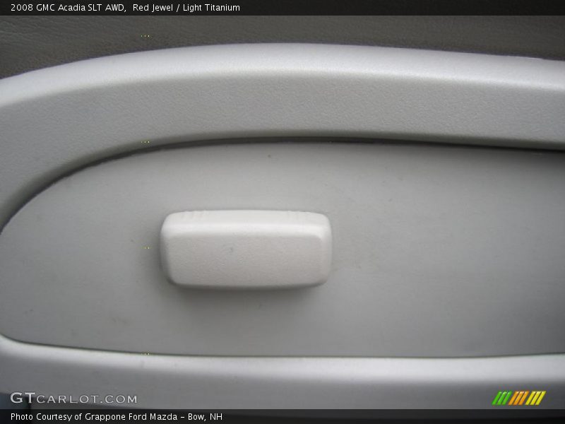 Red Jewel / Light Titanium 2008 GMC Acadia SLT AWD
