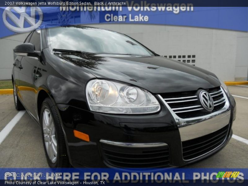 Black / Anthracite 2007 Volkswagen Jetta Wolfsburg Edition Sedan