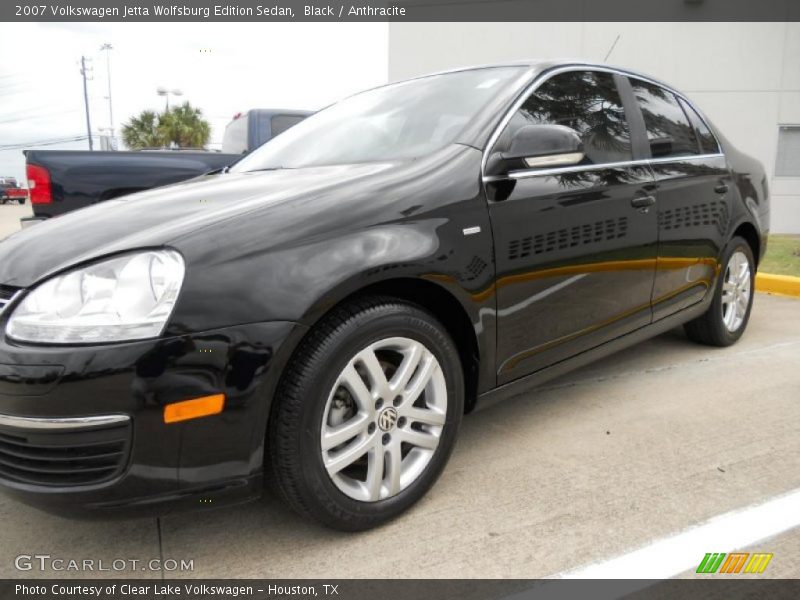 Black / Anthracite 2007 Volkswagen Jetta Wolfsburg Edition Sedan