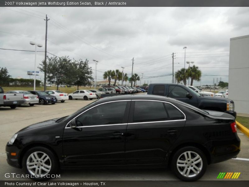 Black / Anthracite 2007 Volkswagen Jetta Wolfsburg Edition Sedan