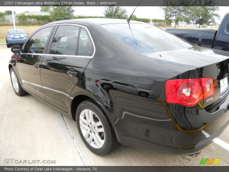 Black / Anthracite 2007 Volkswagen Jetta Wolfsburg Edition Sedan