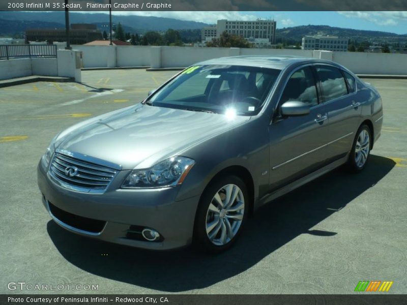 Platinum Graphite / Graphite 2008 Infiniti M 35 Sedan
