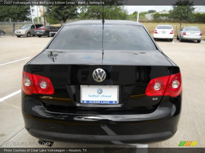 Black / Anthracite 2007 Volkswagen Jetta Wolfsburg Edition Sedan
