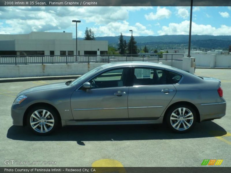 Platinum Graphite / Graphite 2008 Infiniti M 35 Sedan