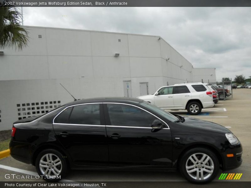 Black / Anthracite 2007 Volkswagen Jetta Wolfsburg Edition Sedan
