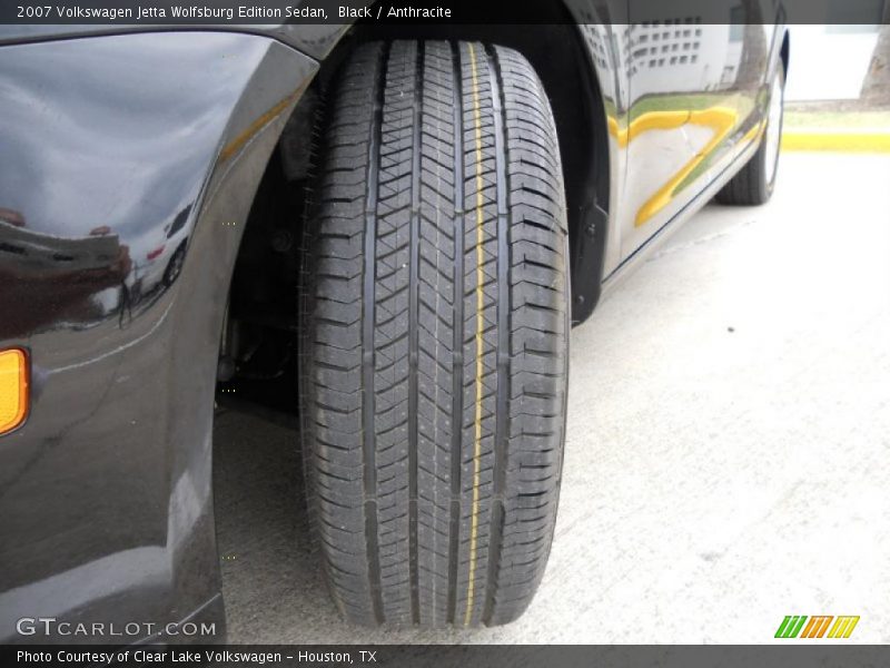 Black / Anthracite 2007 Volkswagen Jetta Wolfsburg Edition Sedan
