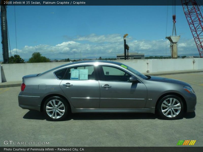 Platinum Graphite / Graphite 2008 Infiniti M 35 Sedan
