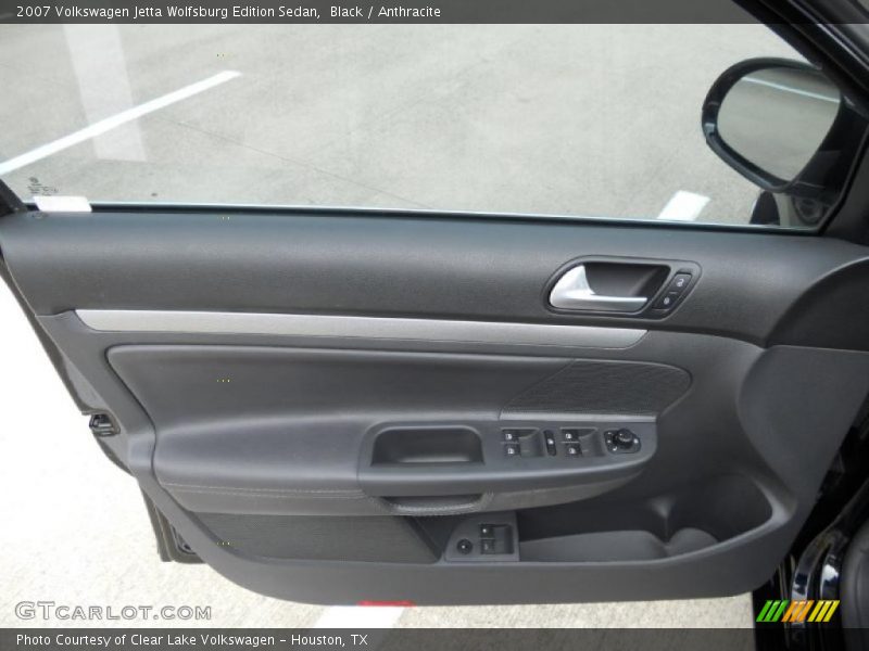 Black / Anthracite 2007 Volkswagen Jetta Wolfsburg Edition Sedan