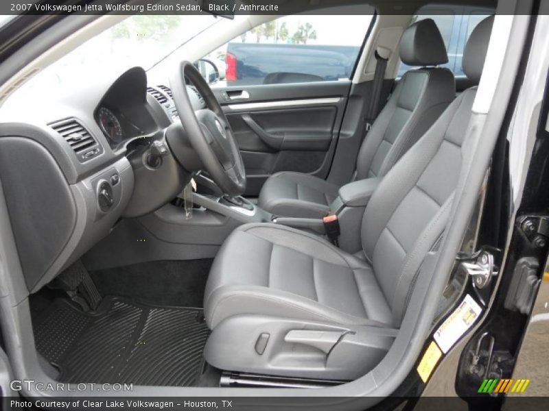 Black / Anthracite 2007 Volkswagen Jetta Wolfsburg Edition Sedan