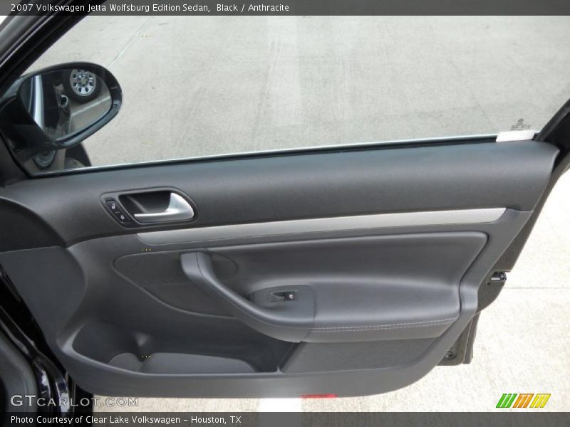Black / Anthracite 2007 Volkswagen Jetta Wolfsburg Edition Sedan