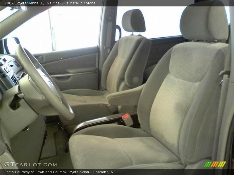 Nautical Blue Metallic / Stone 2007 Toyota Sienna LE