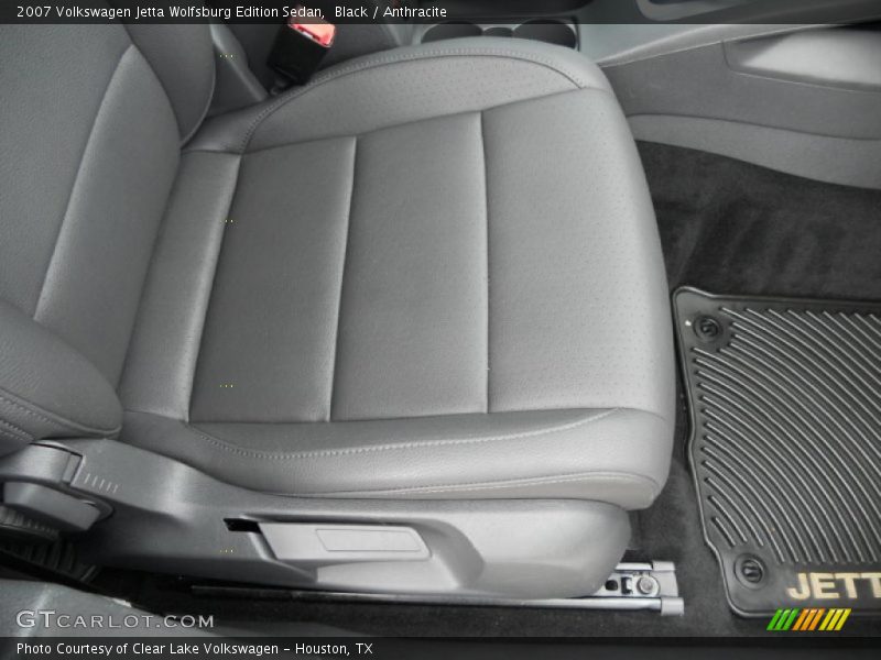 Black / Anthracite 2007 Volkswagen Jetta Wolfsburg Edition Sedan