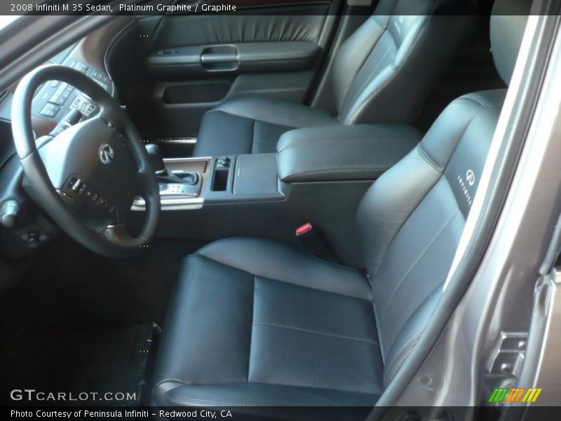 Platinum Graphite / Graphite 2008 Infiniti M 35 Sedan