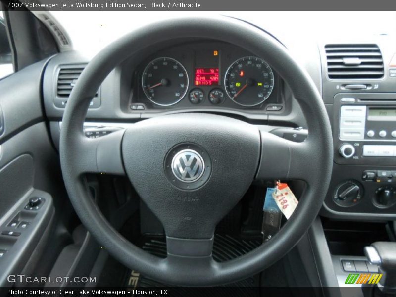 Black / Anthracite 2007 Volkswagen Jetta Wolfsburg Edition Sedan