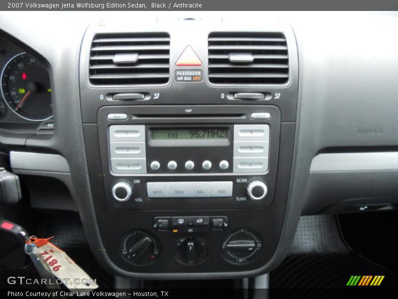 Black / Anthracite 2007 Volkswagen Jetta Wolfsburg Edition Sedan