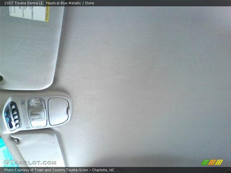 Nautical Blue Metallic / Stone 2007 Toyota Sienna LE