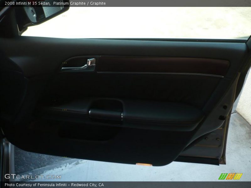 Platinum Graphite / Graphite 2008 Infiniti M 35 Sedan