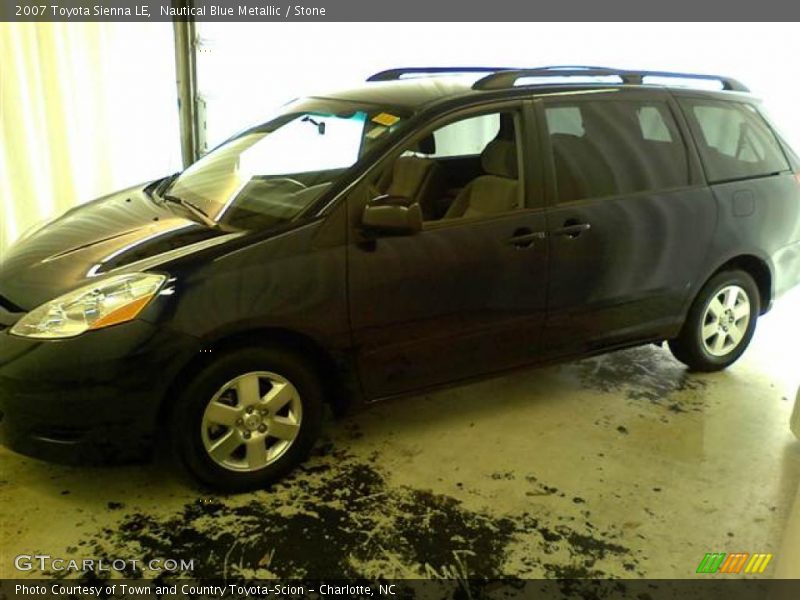 Nautical Blue Metallic / Stone 2007 Toyota Sienna LE