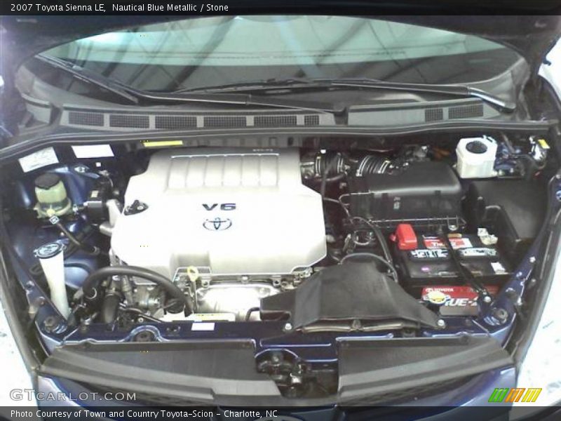 Nautical Blue Metallic / Stone 2007 Toyota Sienna LE