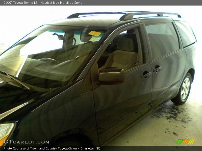 Nautical Blue Metallic / Stone 2007 Toyota Sienna LE