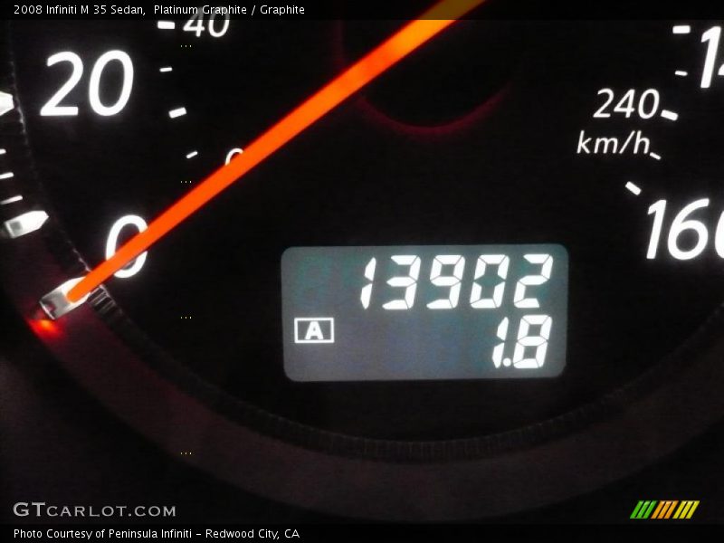 Platinum Graphite / Graphite 2008 Infiniti M 35 Sedan