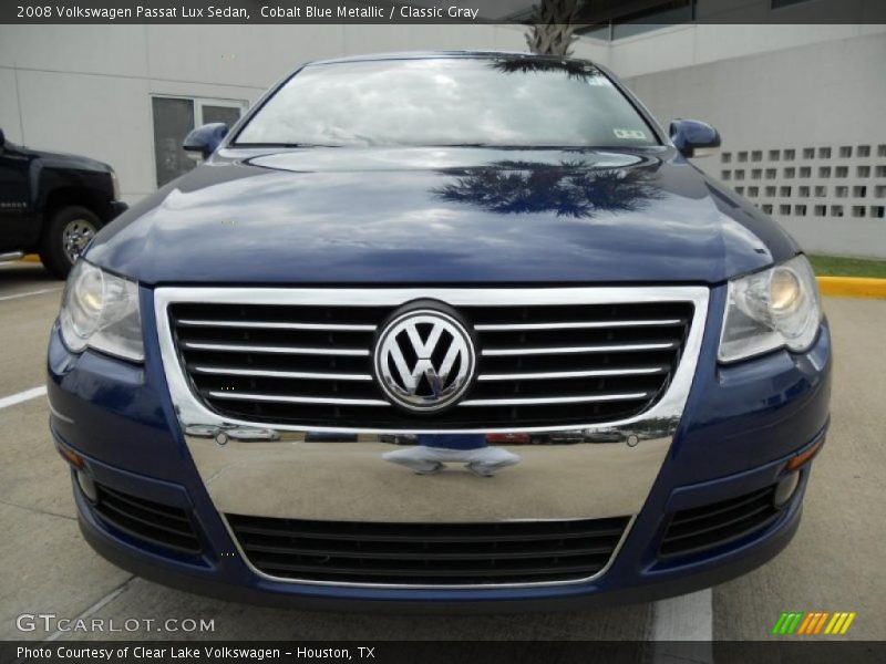 Cobalt Blue Metallic / Classic Gray 2008 Volkswagen Passat Lux Sedan