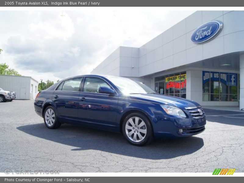 Indigo Ink Blue Pearl / Ivory 2005 Toyota Avalon XLS