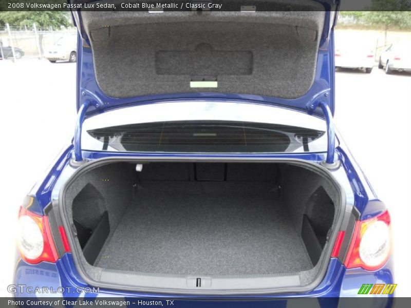 Cobalt Blue Metallic / Classic Gray 2008 Volkswagen Passat Lux Sedan