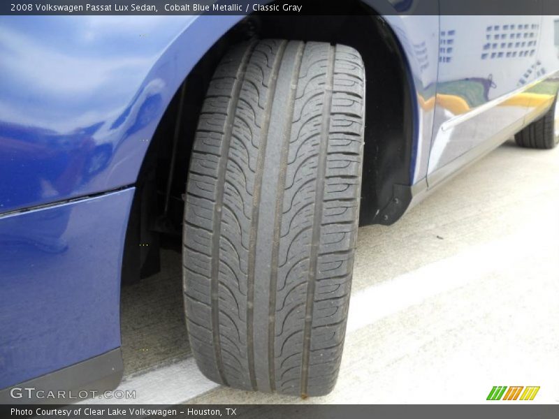 Cobalt Blue Metallic / Classic Gray 2008 Volkswagen Passat Lux Sedan