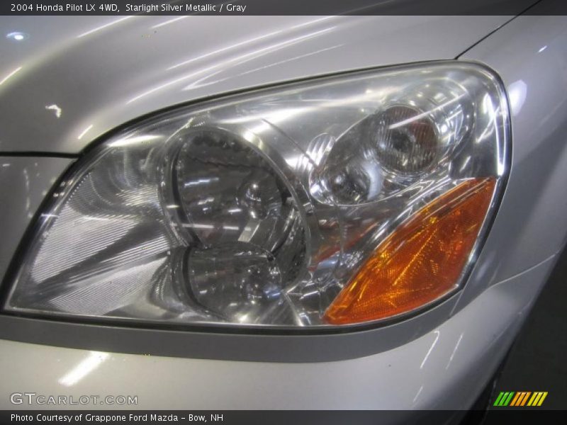 Starlight Silver Metallic / Gray 2004 Honda Pilot LX 4WD
