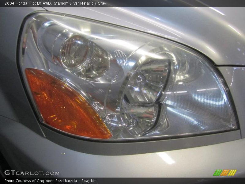 Starlight Silver Metallic / Gray 2004 Honda Pilot LX 4WD