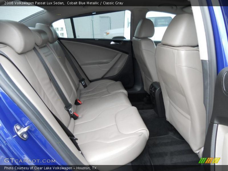 Cobalt Blue Metallic / Classic Gray 2008 Volkswagen Passat Lux Sedan