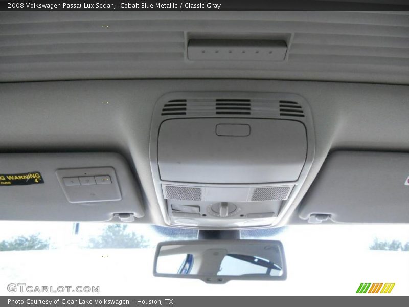 Cobalt Blue Metallic / Classic Gray 2008 Volkswagen Passat Lux Sedan