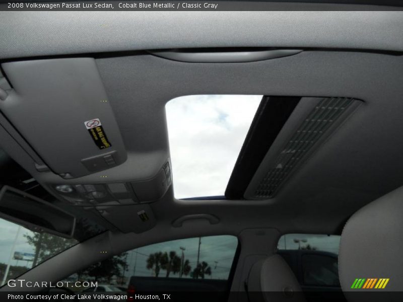 Cobalt Blue Metallic / Classic Gray 2008 Volkswagen Passat Lux Sedan