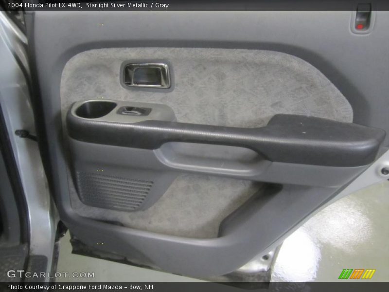 Starlight Silver Metallic / Gray 2004 Honda Pilot LX 4WD