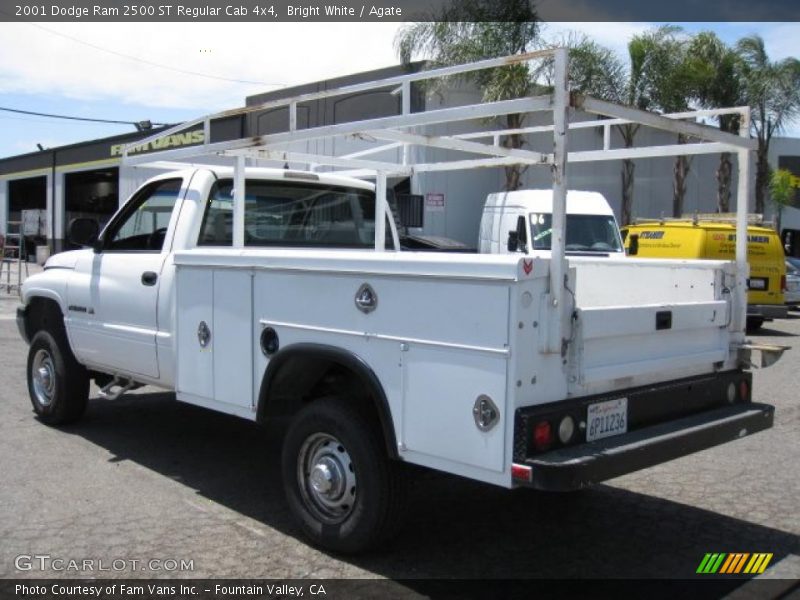 Bright White / Agate 2001 Dodge Ram 2500 ST Regular Cab 4x4