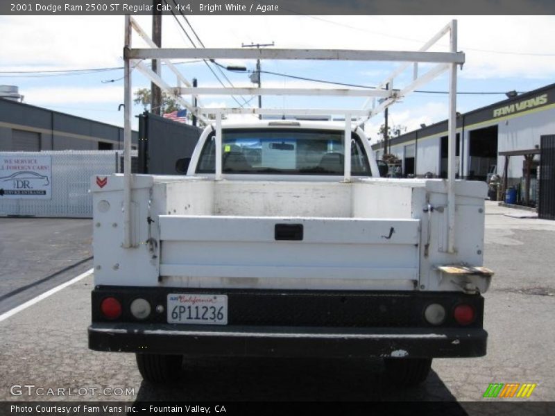 Bright White / Agate 2001 Dodge Ram 2500 ST Regular Cab 4x4