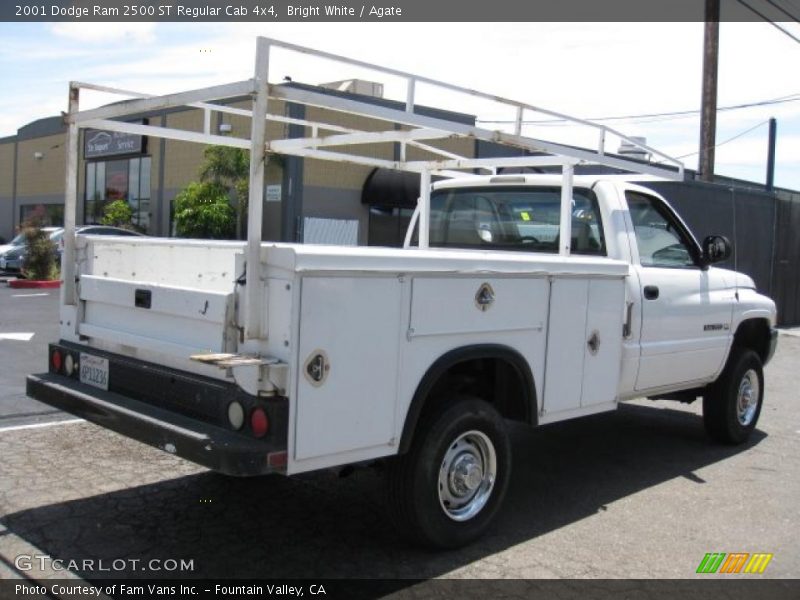 Bright White / Agate 2001 Dodge Ram 2500 ST Regular Cab 4x4