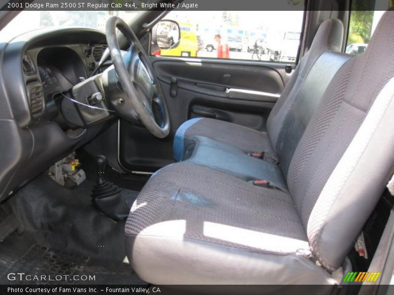 Bright White / Agate 2001 Dodge Ram 2500 ST Regular Cab 4x4