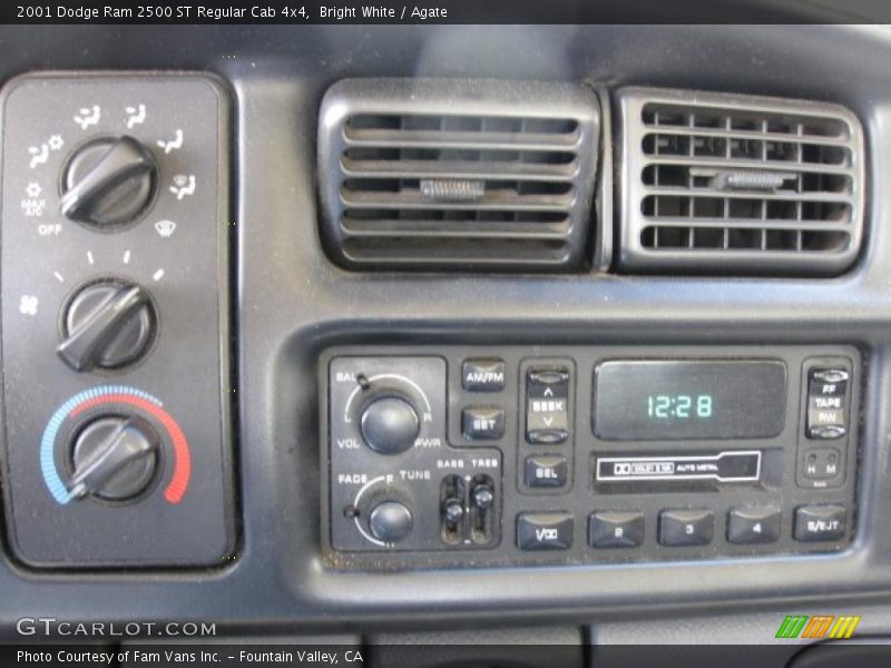 Bright White / Agate 2001 Dodge Ram 2500 ST Regular Cab 4x4