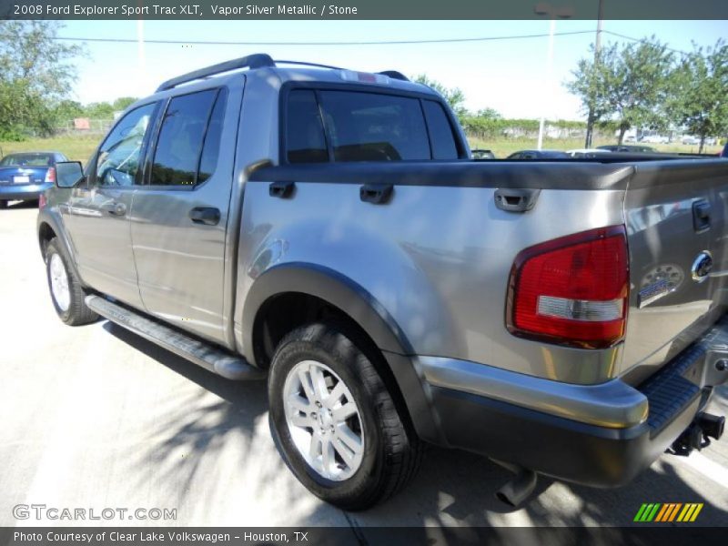 Vapor Silver Metallic / Stone 2008 Ford Explorer Sport Trac XLT