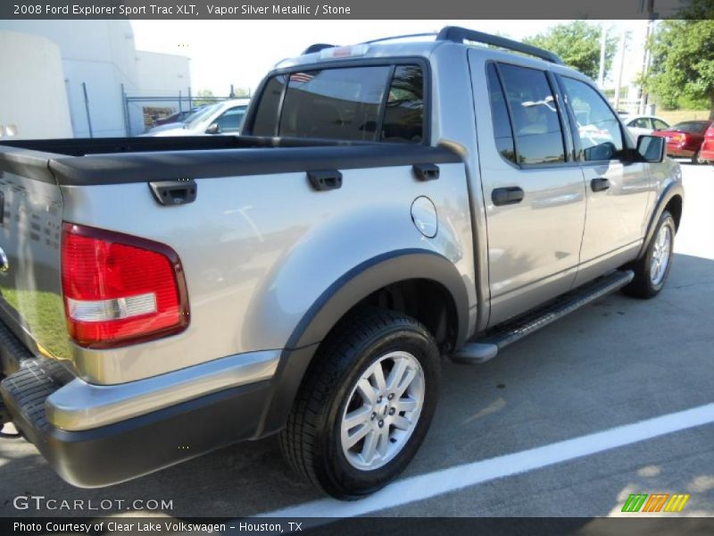 Vapor Silver Metallic / Stone 2008 Ford Explorer Sport Trac XLT