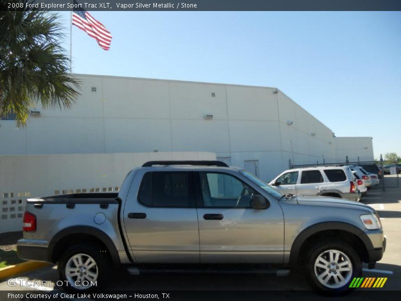 Vapor Silver Metallic / Stone 2008 Ford Explorer Sport Trac XLT