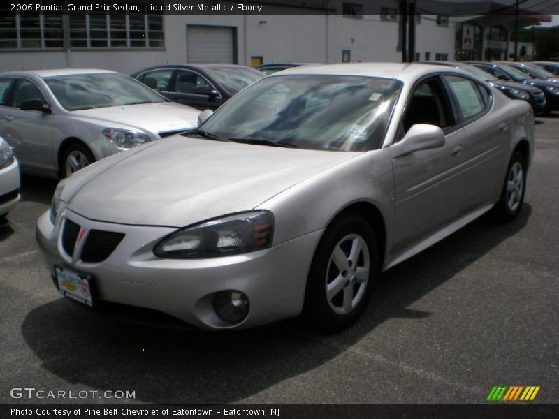 Liquid Silver Metallic / Ebony 2006 Pontiac Grand Prix Sedan
