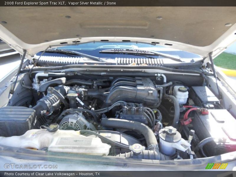 Vapor Silver Metallic / Stone 2008 Ford Explorer Sport Trac XLT