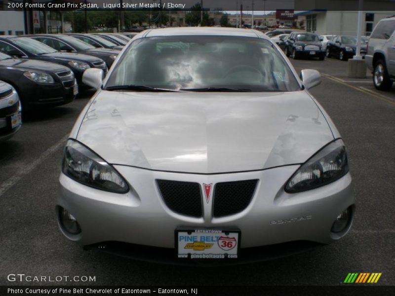 Liquid Silver Metallic / Ebony 2006 Pontiac Grand Prix Sedan