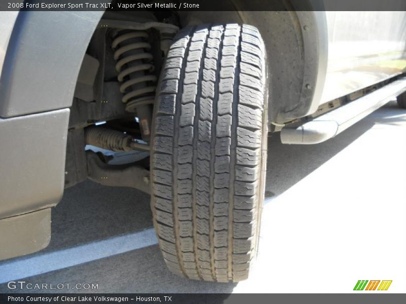 Vapor Silver Metallic / Stone 2008 Ford Explorer Sport Trac XLT