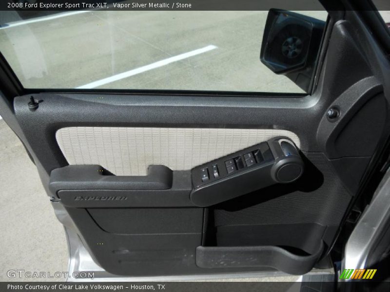 Vapor Silver Metallic / Stone 2008 Ford Explorer Sport Trac XLT
